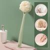 Long Handle Bath Brush Double-Sided Scrubbing Shower Towel Back Scraper Detachable Strong Bath Soft Bristle Washing Brush