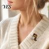 Enamel Hat Pins Cartoon Cat Brooch Pin for Clothing, Kitten Alloy Badge Pin, Backpacks Hats Scarves Decorative Accessory, Gift Lovers Casual Wear