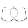 Magnifying Makeup Glasses Folding Single Lens Eye Makeup Glasses for Women Grandmother +3.00