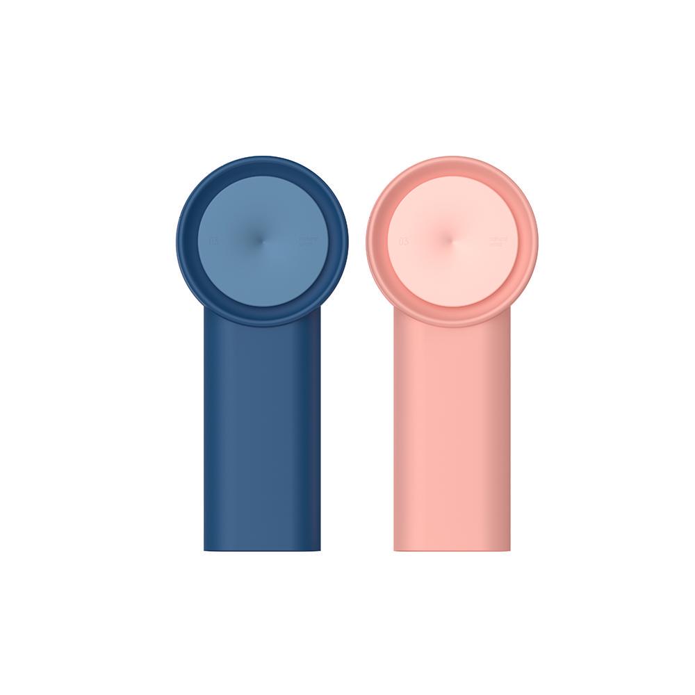 FGHJ Urallife Rechargeable Portable Bladeless Fan Handheld Mini Cooler No Leaf Handy Fan With 3 Fan Speed Level Adjustable Fan