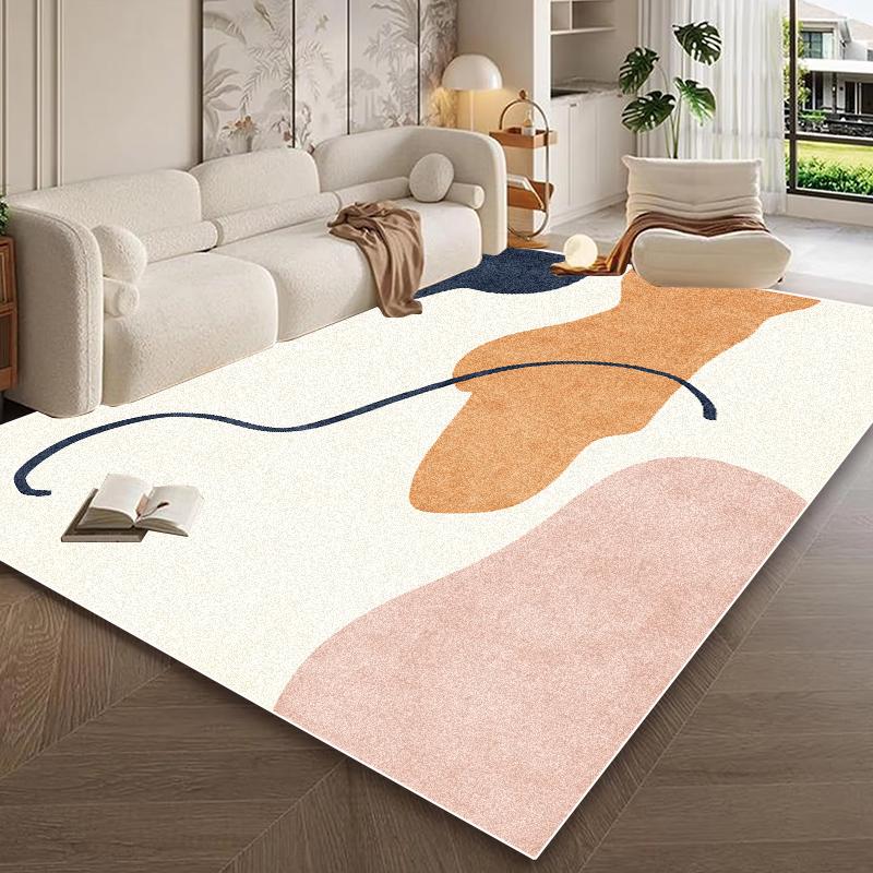 Modern Minimalist Large Carpets for Living Room Decoration Home Rug Non-slip Children's Play Mat Washable Bedroom Lounge Rugs
