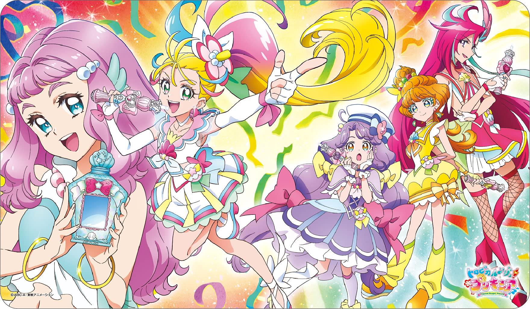 

Ensky Character Rubber Mat Tropical-Rouge! PreCure (A) (ENR-051)