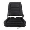 Forklift Seat PU Leather Comfortable Seat Universal for Tractor Tricycle Agricultural Mechanical Vehicle Hand Twist