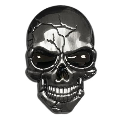 3D Skull Decal, Skeleton Emblem Car Body Sticker, Demon Night Skull Car Sticker Sticker