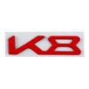 New 3D Metal K3, K5, K8 Logo Decals Sticker For Kia K5 K3 K8 Sportage 4 Rio 3 Picanto Soul Car Fender Rear Trunk Emblem Badge  FZ3