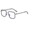 KLASSNUM Square Polarized Sunglasses Men Double Bridge Personalized Sunscreen Glasses Eyeglasses Outdoor Cycling Driving Goggles