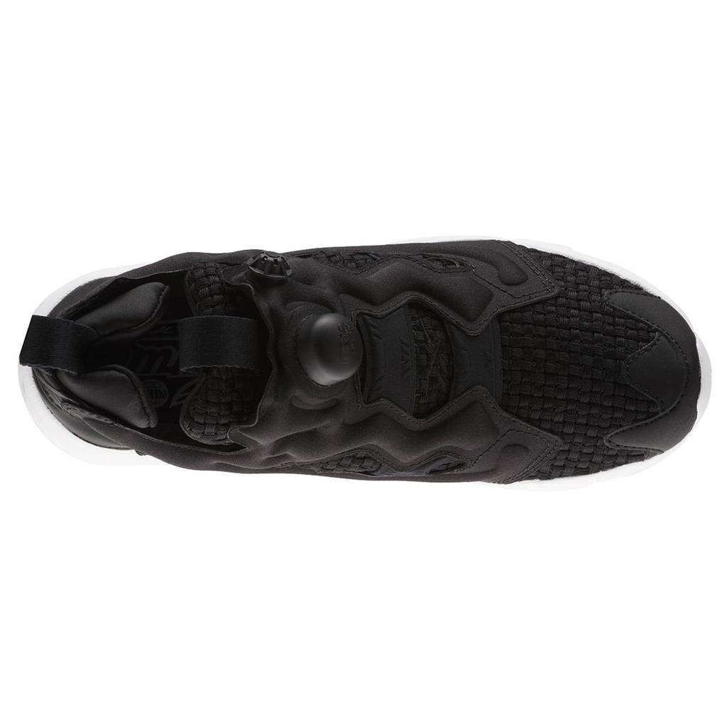 Reebok Instapump Fury Woven Running Shoes Black/White Women's CM9791