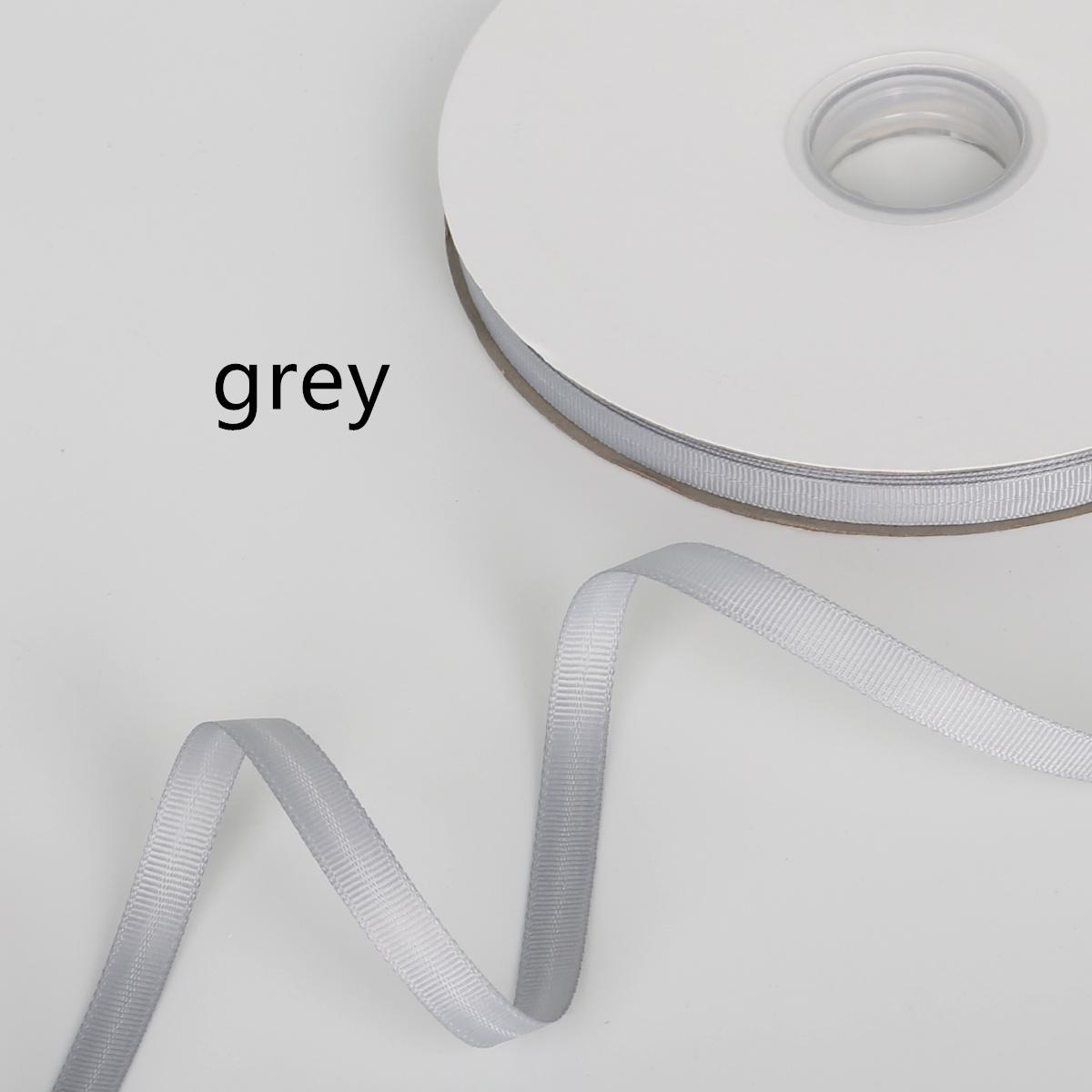 

Корсажная лента для декора и заворачивания подарков на Рождество 10MM серый