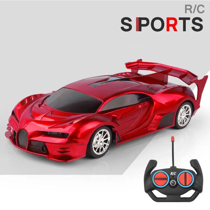 High-Speed Remote Control Drift Car with Lights - Racing Boy Toy Electric Model