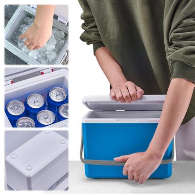 3L Camping Cooler Box Large Capacity Car Refrigerator Heat Preservation Camping Fridge Ice Cooler Storage Box for Travel Picnic