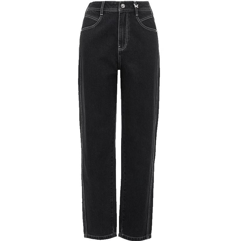 Джинсы мом зауженные к щиколотке с высокой посадкой ТОЛЬКО 2025 Весна S