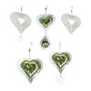 Stainless Steel Reflective Wind Spinners Outdoor Garden Decor Sparkly Wind Chime Yard Patio