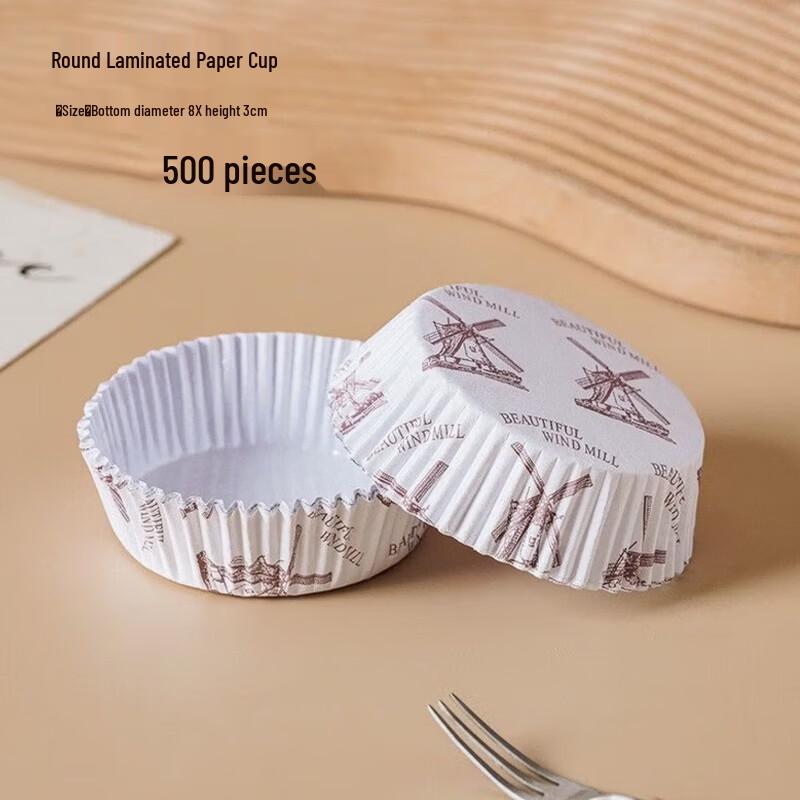 SPSR High-Temperature Grease-proof Baking Paper Cups