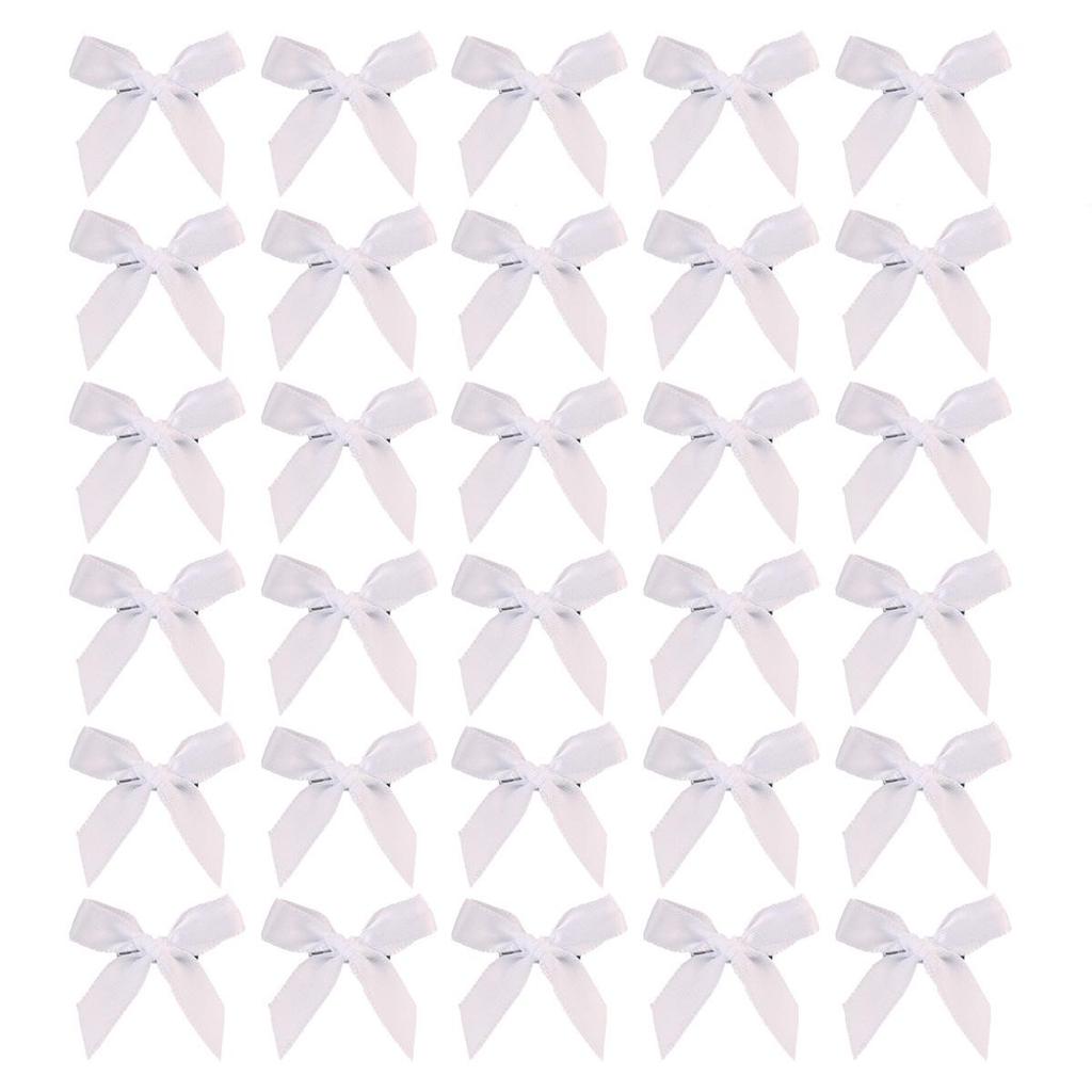 Ballet Style 4cm Bow Duckbill Hair Clip - Sweet Ribbon Hair Accessory