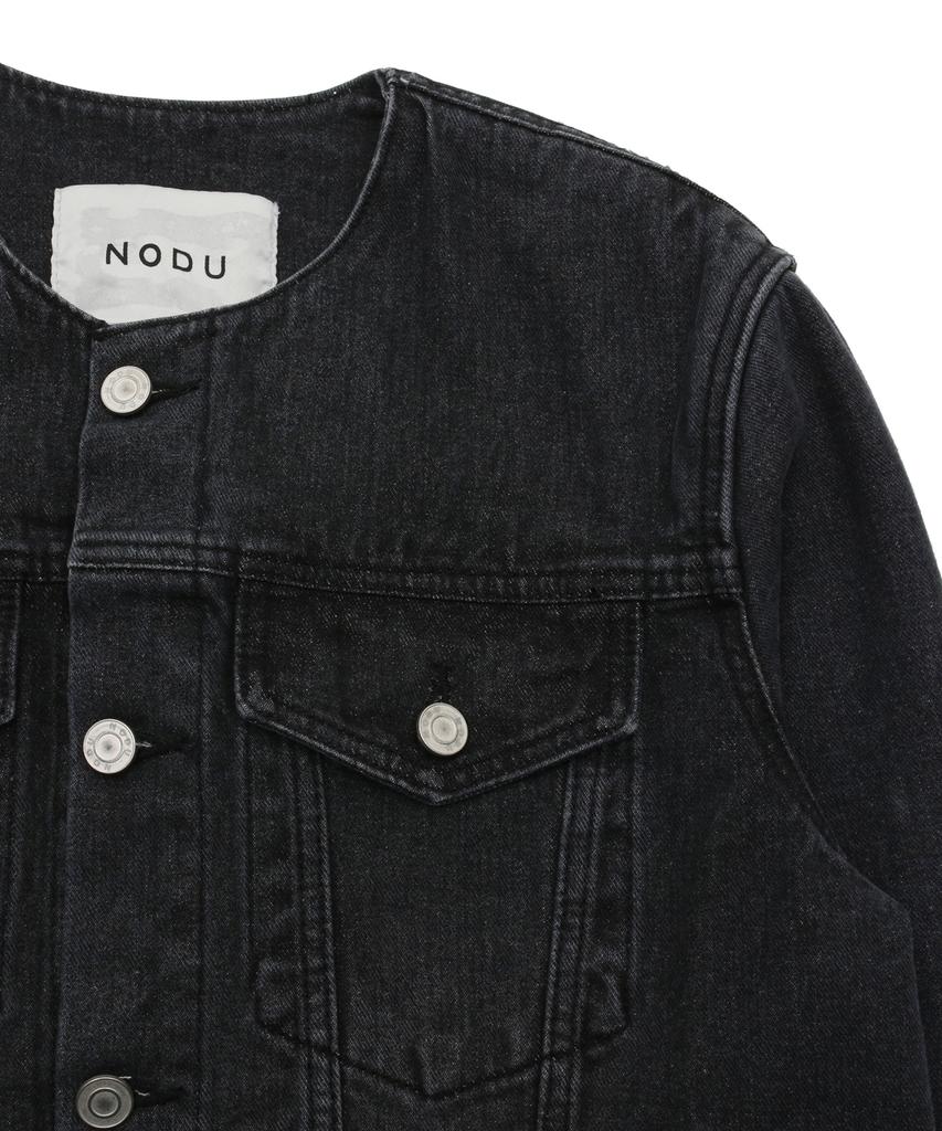 Nodu Denim Trucker Jacket [Black]
