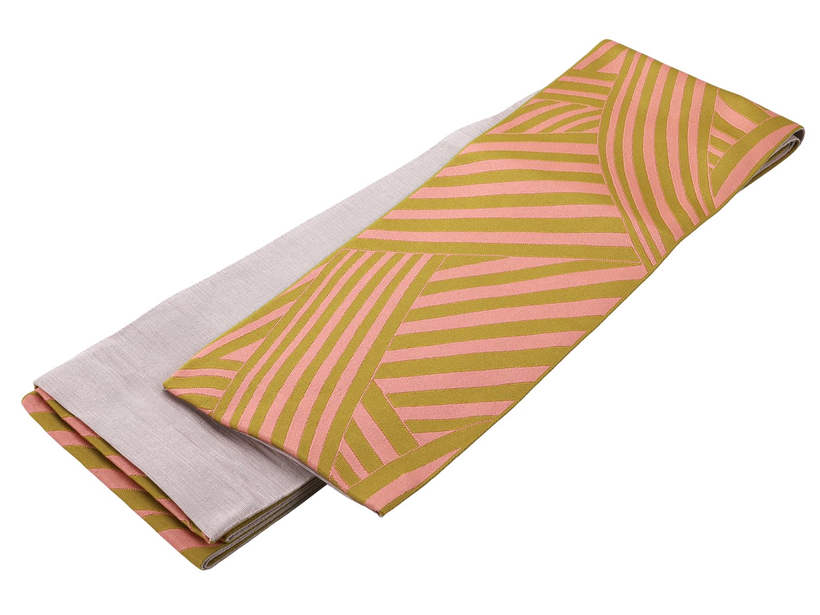 

[SAKIKU-EN] Made in Japan Women s Washable Half-Width Obi (Sash) - Reversible Design - Narrow Obi, Small Bag Obi, Half-Width Obi - Polyester - For