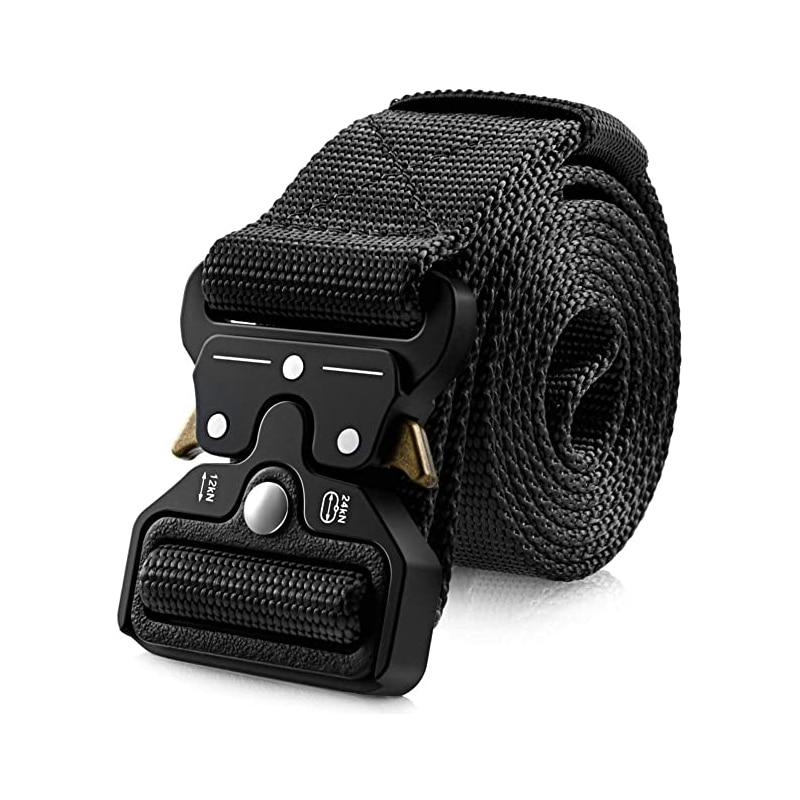 Buy Genuine Tactical Belt Quick Release Outdoor Military Belt Soft Real