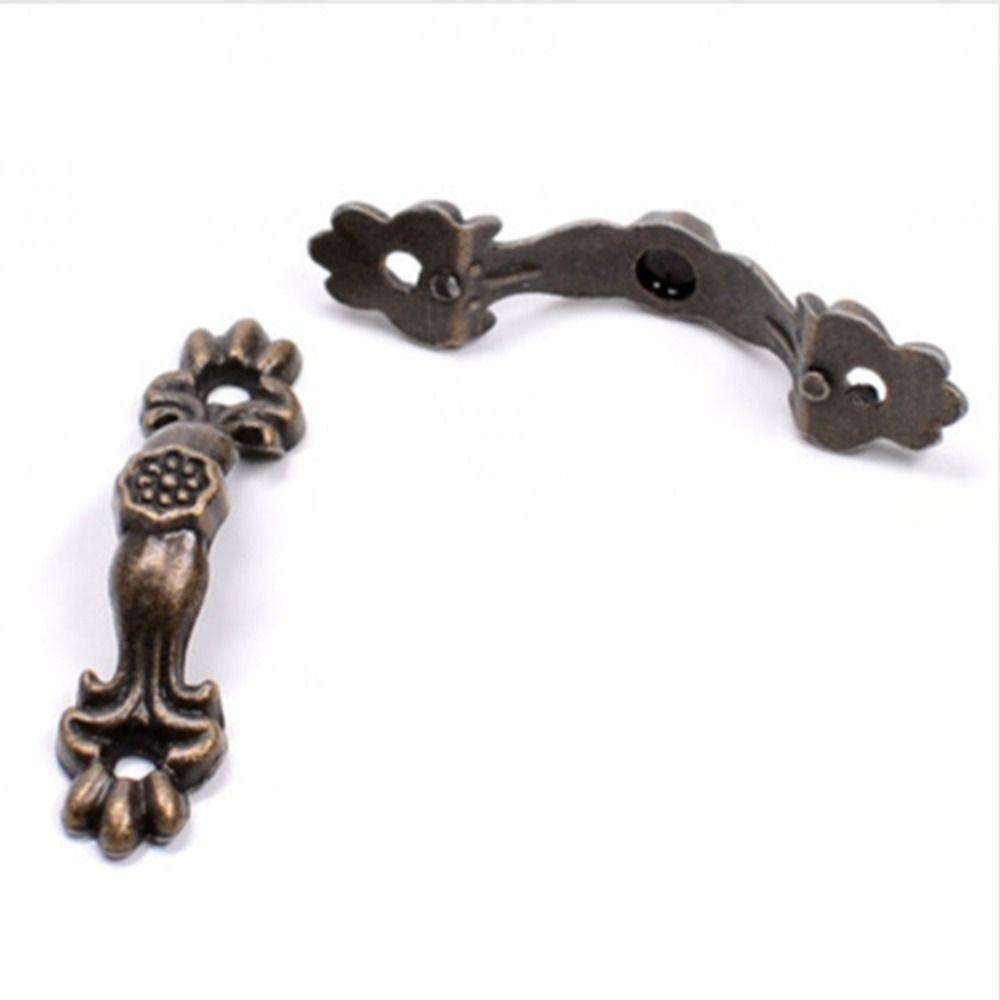 42*10MM Furniture Hardware Arch Cabinet Handle Retro Drawer Knob Pulls Drawer Knob Furniture Handle