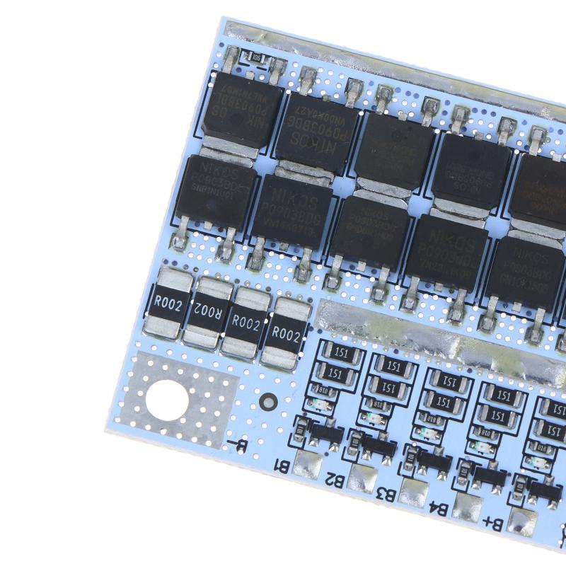 3S 4S 5S 3.7V 100A Bms Battery Protection Board With Balance For Diy Lithium Polymer Battery Pack