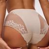 Women's Sexy Lace Flower Panties High Waist Hollow Underwear Female Breathable and Comfortable Briefs