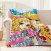 manga anime Flannel warm soft plush blanket Rose of V-Versailles sofa living room hogar Lady O-Oscar bedroom travel gift home