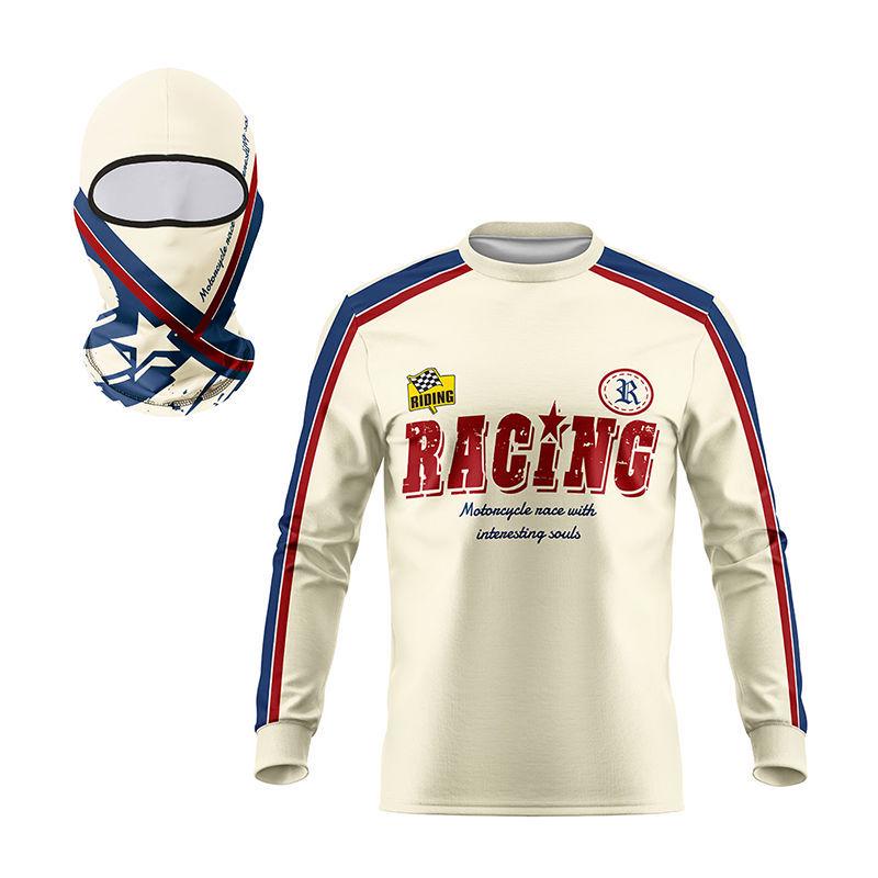 

Мужской быстросохнущий внедорожный сетчатый костюм с длинным рукавом для велоспорта и мотоцикла XXL