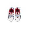 Li Ning Childrens Starshine Non-Slip Shock Absorbing Wear-Resistant Casual Shoes Kids Casual Shoes White Blue YKNS024-1