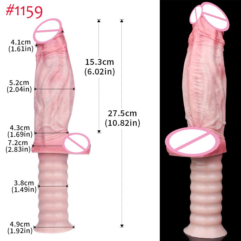 FAAK Dual Layer Silicone Realistic dildo Screw Handle Penis with Sucker Sex Toys For Women Vagina Anal Stimulate Sex Shop
