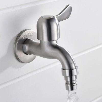 TLXT Stainless Steel Single Cold Faucet for Washing Machine & Mop Sink