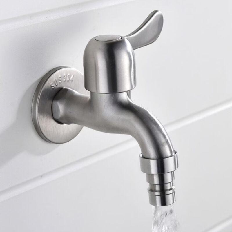 

TLXT 304 Stainless Steel Wall-Mounted Washing Machine Faucet