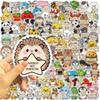 100Pcs Removable Reusable Animal Stickers PVC Decorative Labels Decals Suitable For Devices Home Decor Creative Projects