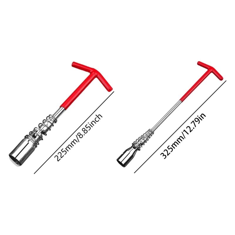 Universal Spark Plugs Socket Wrench Double 16mm 21mm Size Heat Treated Alloy Steel Ergonomic Grip Suitable For Mechanics