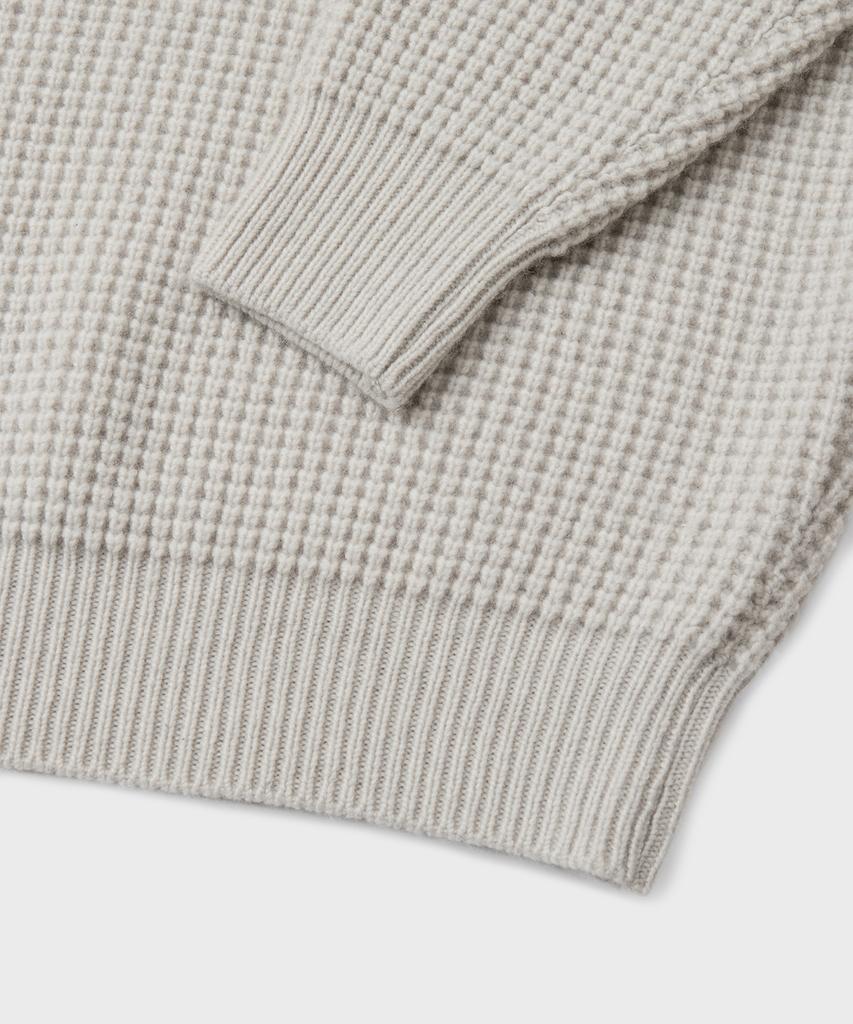 Beulaendideu Chain Heavy Wool Sweater [Ivory]