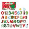Kids Educational Refrigerator Magnet Alphabet Number Fruit Animal Preschool Learning Home Kitchen Whiteboard Locker Fridge Magnetic Decoration