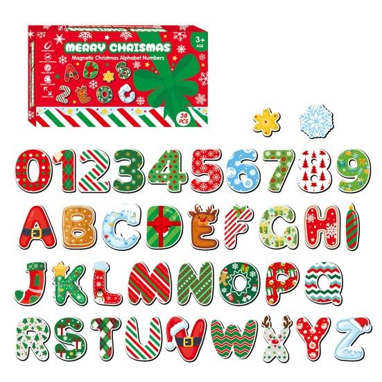 Kids Educational Refrigerator Magnet Alphabet Number Fruit Animal Preschool Learning Home Kitchen Whiteboard Locker Fridge Magnetic Decoration