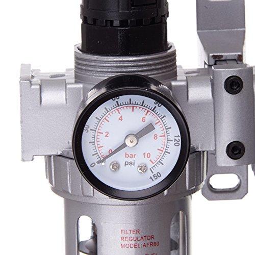 Pressure Reducer Filter 2 MICRONS Dehydrator Lubricator 1/2 for Compressor