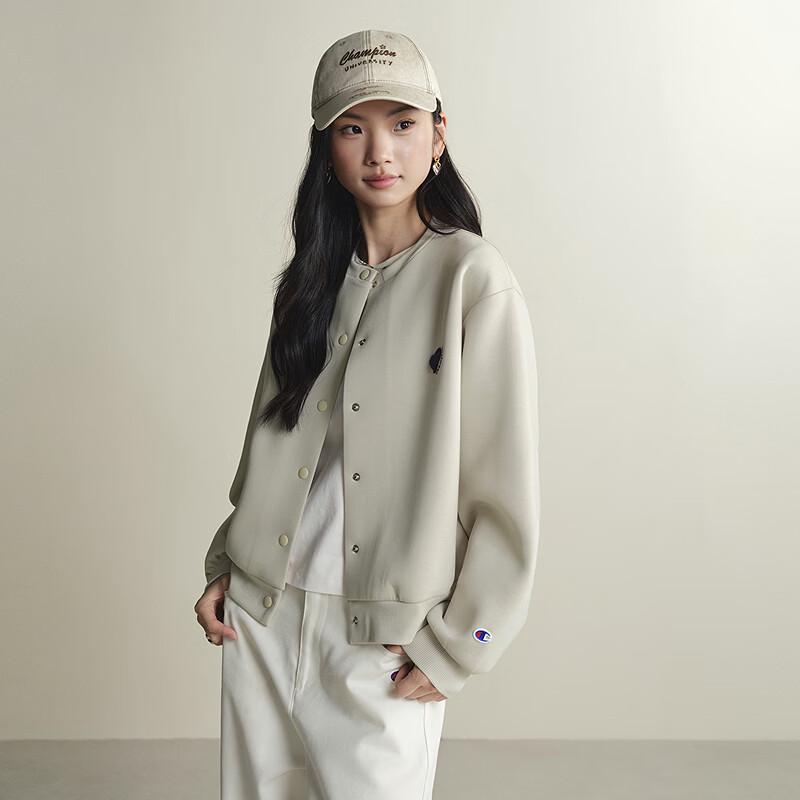 Champion Women's Heart Print Cardigan Sweatshirt