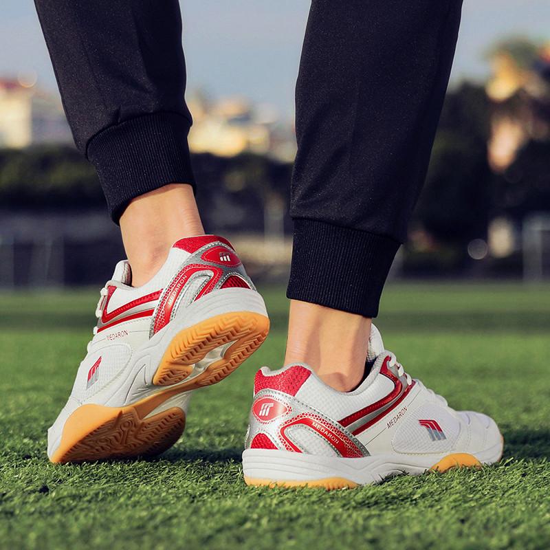 35-45 Høykvalitets støtdempende anti-skli og slitesterke bordtennissko Tennissko Trening Profesjonelle sportssko