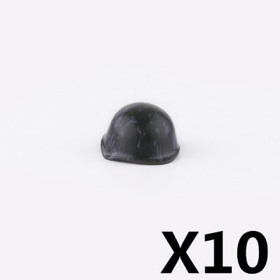 US Soviet British Soldier Figures Helmet M1ssh40 M3 Beret Military Accessories Building Blocks Toys For Children J004