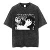 Anime Perfect Blue Mima Kirigoe Vintage Washed TShirt Men Women Clothing Fashion Aesthetic Short Sleeve Oversized T Shirts Tops