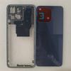 Full Housing Middle Frame+Battery Cover Rear Door Housing with Camera Lens for Honor X6 VNE-LX2 VNE-LX3