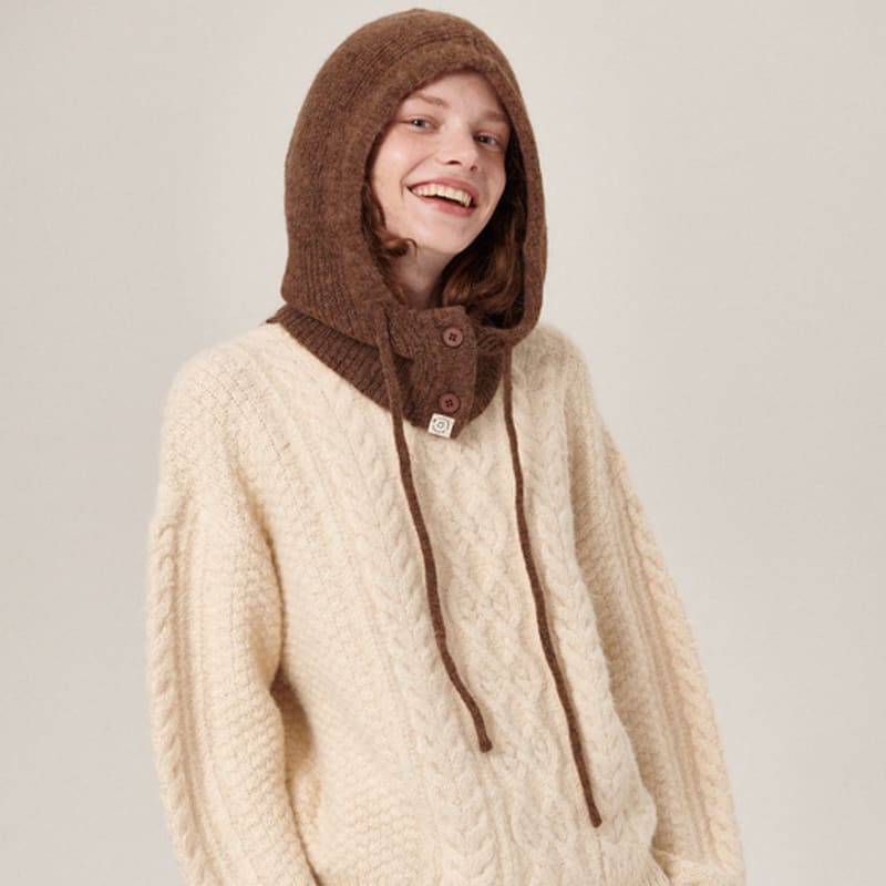 Flatwave In Seoul Balaclava Brown