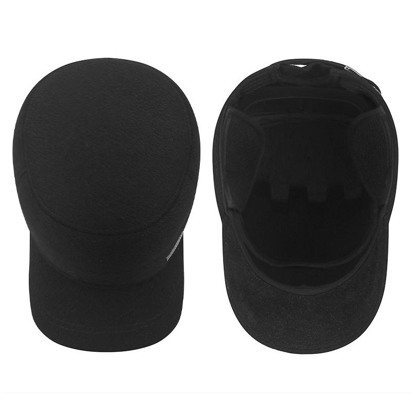 Winter Hat Men's Warm Windproof Cotton Hat for Middle-Aged and Elderly Thick Velvet and Cold-Proof Ear Protection Flat Top Hat