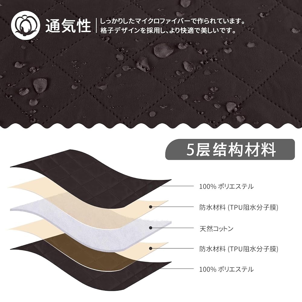 TAOCOCO Waterproof Couch Sofa Cover, Floor Sofa Cover, Corner Sofa Cover, Sofa Bed Cover, Ottoman