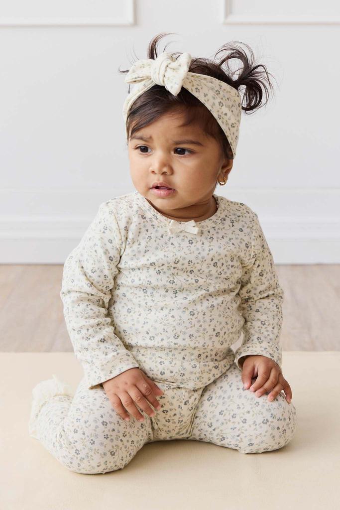Jamie Kay OC Long Sleeve Dainty Egret Size 50 Bodysuit, Blues, JBCO245130, Baby,