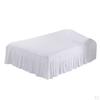 6inch Lace Ruffle Bed Skirt with Platform