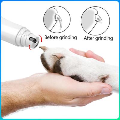 Pet Nail Grinder Electric Paw Claw Trimmer Clipper Polisher for Dog Puppy Cat