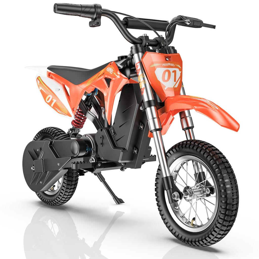 Hillmiles MileRocket 1 Kids E- Motorcycle 250W Motor 36V4AH  Battery 12-Inch Wear-Resistant Tires Safe and Stable Design To Meet Most Riding Needs
