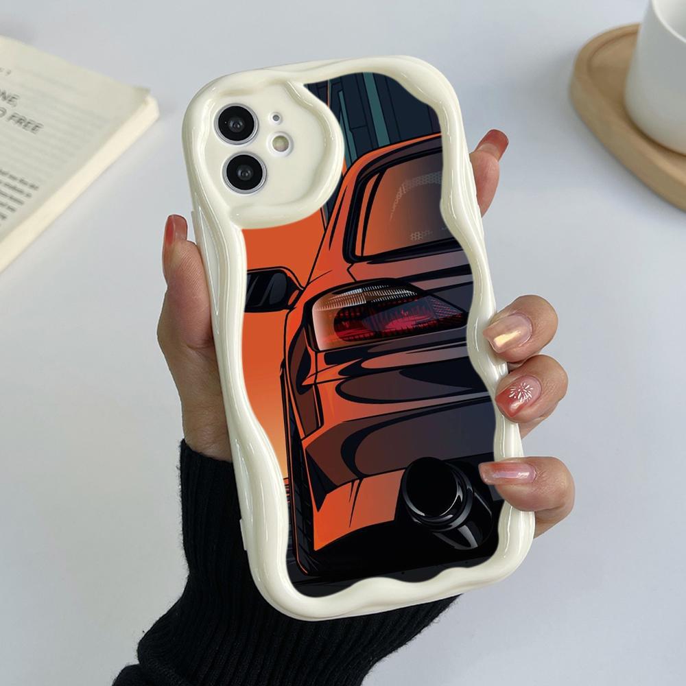 Ae78 Fashion Car Pattern Design Art Ochronne etui na telefony do Xiaomi Poco X5 F6 Redmi Note 13 12 11 Pro 13C 12C A3 Huawei Honor Wave TPU Tylna obudowa