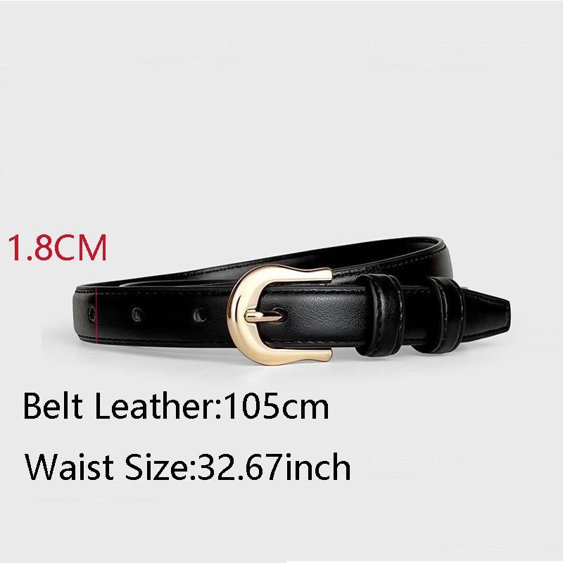 Belts for Women Luxury Designer Fashion Black Brown Belt Women's Trousers Belt for Jeans Lady Waist Belt Strap for Dresses CY10